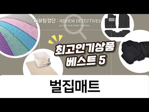 자동차 카매트 추천 벌집매트의 모든 것