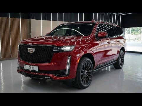 2026 캐딜락 에스컬레이드 V: 슈퍼차저 엔진 SUV의 압도적인 성능