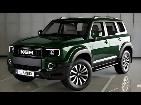 2026 KGM 코란도, 풀체인지된 자동차 디자인 특징 분석!