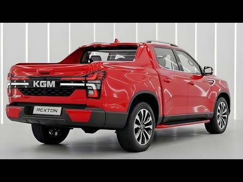 2026년형 KGM 무소 픽업 트럭, 혁신 디자인으로 돌아온 자동차