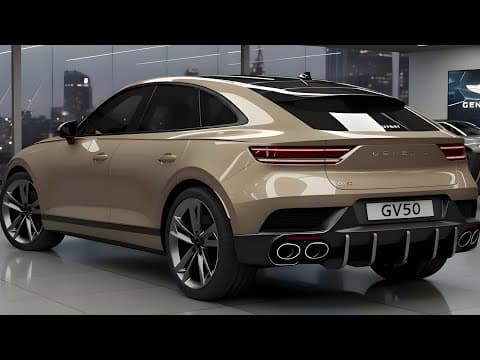 2026 제네시스 GV50 실내 디자인, 미래형 자동차의 모습