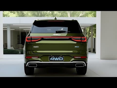 2026 기아 모하비 4WD 자동차 외관 디자인, 이건 진짜 봐야 해요!