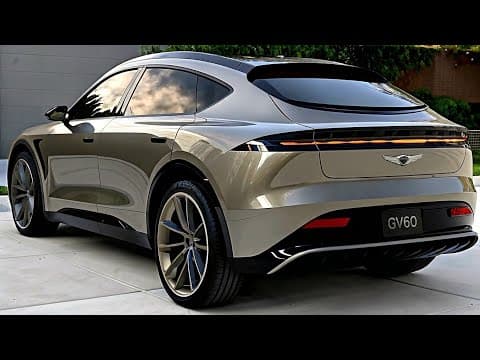 2027 제네시스 GV60: 미래지향 디자인으로 완성된 전기 자동차
