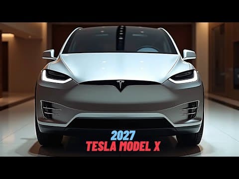 2027 테슬라 모델 X 미리보기: 미래형 자동차 디자인 혁신?