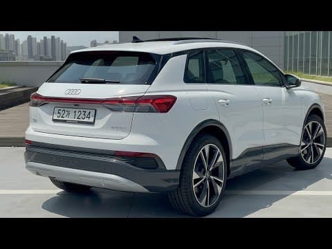 아우디 Q4 e-tron 시승기: 500km 전기 SUV 자동차의 매력