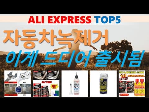알리익스프레스 자동차 용품 추천 TOP5! 가성비 끝판왕은?