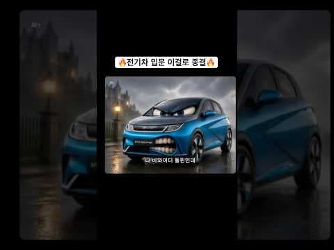 BYD 돌핀 출퇴근용으로 딱! 가성비 좋은 전기 자동차 추천