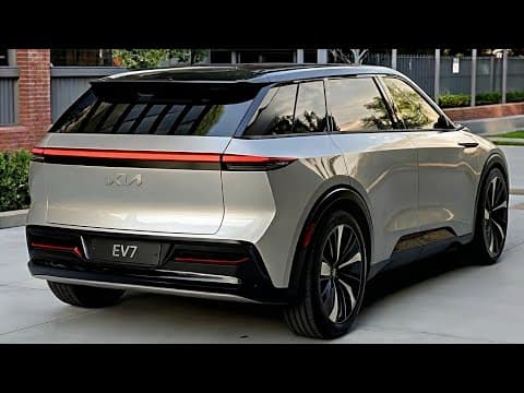 기아 EV7 디자인 분석: 미래지향적 전기 SUV 자동차의 혁신
