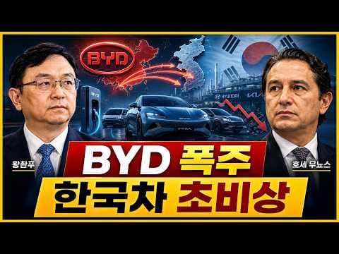 BYD 전기차, 한국 자동차 시장 점유율 급상승! 그 이유는?