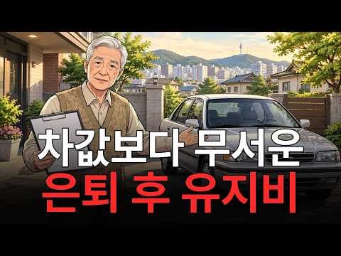 차값보다 무서운 유지비｜은퇴 후 피해야 할 자동차 선택 50대 60대 70대