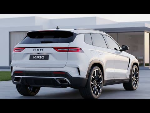 KGM KR10 자동차 2026 신차! 외관 디자인과 오프로드 성능 집중 분석