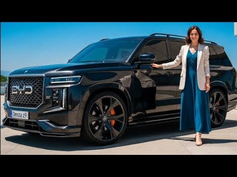 BYD Denza 전기 SUV, 프리미엄 자동차 시장의 새로운 강자