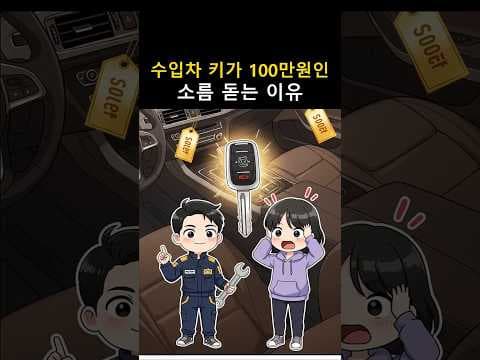 수입 자동차 스마트키 분실 시 BMW, 벤츠, 아우디 비용은?