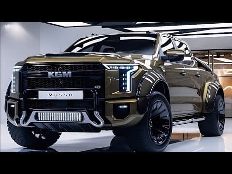 2026 KGM 무쏘 픽업 트럭 외관 디자인 분석: 매력 포인트는?