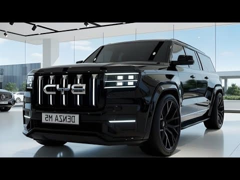 2027 BYD 덴자 M5 실내 디자인 집중 분석! 패밀리 자동차 SUV