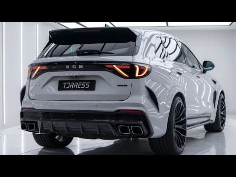 2026 KGM 토레스 SUV, 강렬한 자동차 디자인 특징 분석