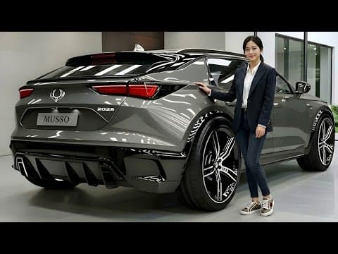2026 KGM 무쏘 SUV, 하이브리드 사륜구동 자동차로 돌아온다!
