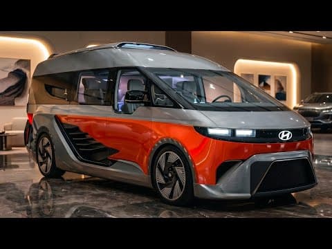 2027 현대 H100 캠퍼 캠핑카, 미래지향적 자동차 디자인 분석