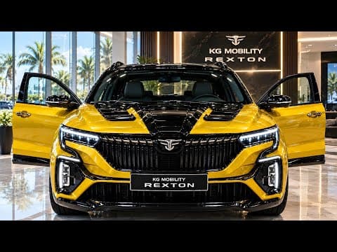 지금 알아둘 2027 KG 모빌리티 렉스턴 외관 디자인 대형 SUV 자동차 특징