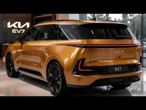 2026 기아 EV7 디자인 혁신, 차세대 패밀리 전기 자동차 이걸로 끝!